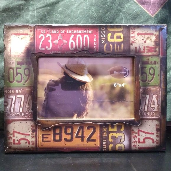 License plate 6x4 picture frame - Picture 5 of 8